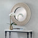Uttermost Sailor’s Knot White Small Round Mirror By Casagear Home UT-09824