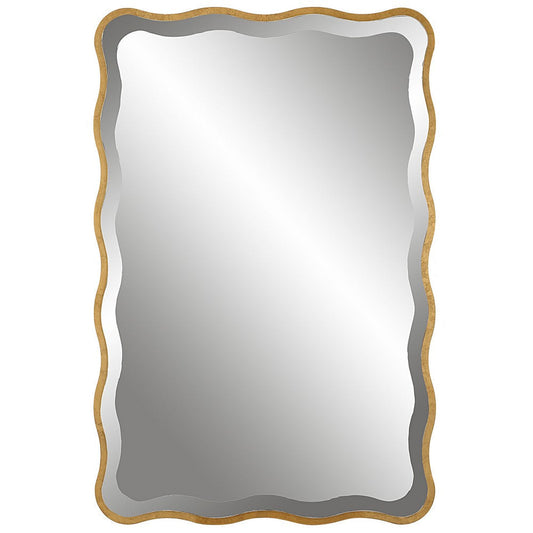 Uttermost Aneta Gold Scalloped Mirror By Casagear Home