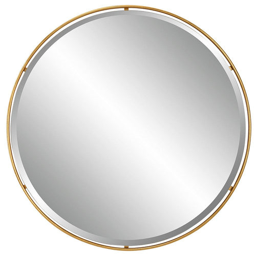 Uttermost 09832 Canillo - Round Mirror-42 Inches Tall and 42 Inches Wide