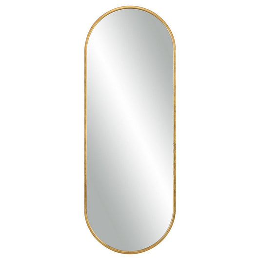 Uttermost 09844 Varina - Tall Mirror-60 Inches Tall and 22 Inches Wide, Finish Color: Gold Leaf