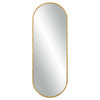 Uttermost 09844 Varina - Tall Mirror-60 Inches Tall and 22 Inches Wide, Finish Color: Gold Leaf