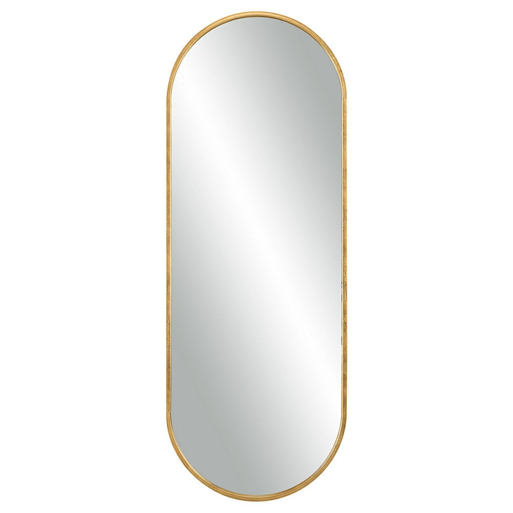 Uttermost 09844 Varina - Tall Mirror-60 Inches Tall and 22 Inches Wide, Finish Color: Gold Leaf