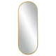 Uttermost 09844 Varina - Tall Mirror-60 Inches Tall and 22 Inches Wide, Finish Color: Gold Leaf