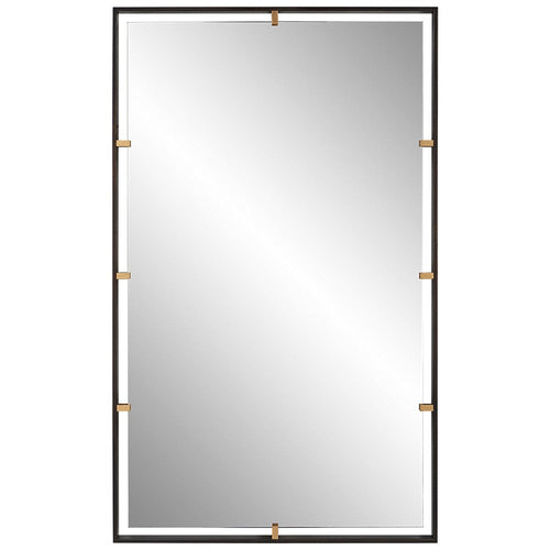 Uttermost 09845 Egon - Rectangular Mirror-50 Inches Tall and 29.88 Inches Wide