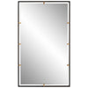 Uttermost 09845 Egon - Rectangular Mirror-50 Inches Tall and 29.88 Inches Wide