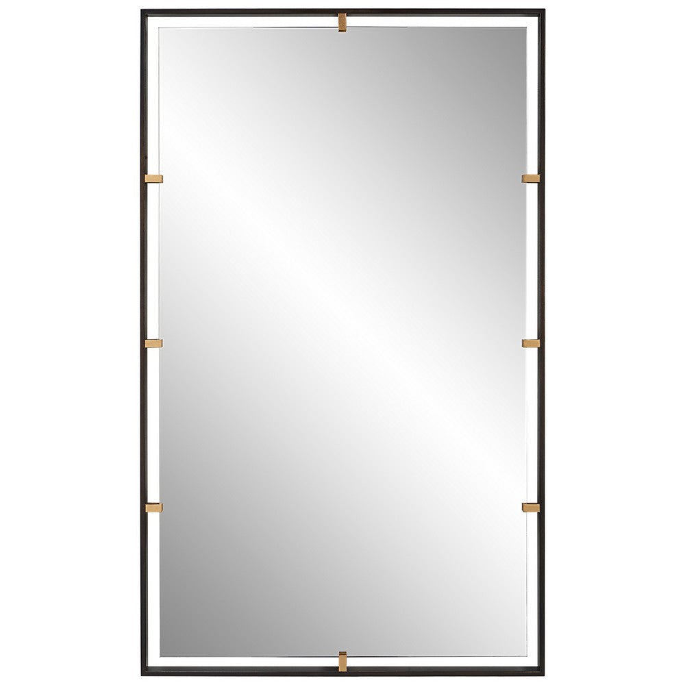 Uttermost 09845 Egon - Rectangular Mirror-50 Inches Tall and 29.88 Inches Wide