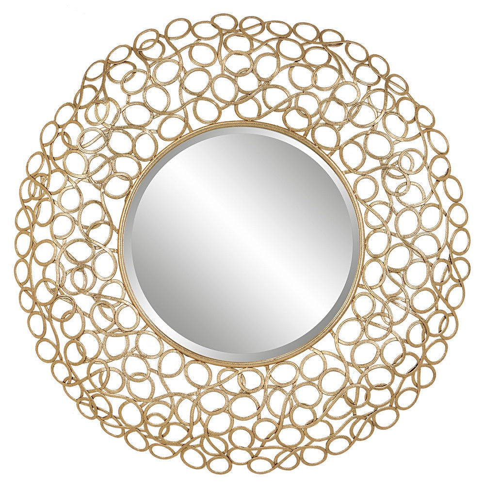 Uttermost 09850 Swirl - Round Mirror-41.75 Inches Tall and 41.75 Inches Wide