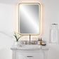 Uttermost Crofton Lighted Black Vanity Mirror By Casagear Home UT-09861