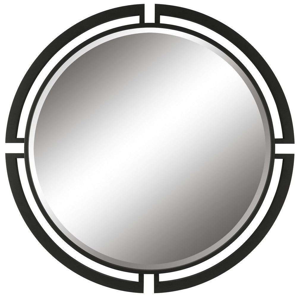 Quadrant - Round Mirror-45.63 Inches Tall and 45.63 Inches Wide
