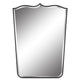 Uttermost 09881 Tiara - Curved Mirror-39.75 Inches Tall and 29.13 Inches Wide