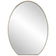 Uttermost 09924 Cabell - Oval Mirror-32 Inches Tall and 24 Inches Wide