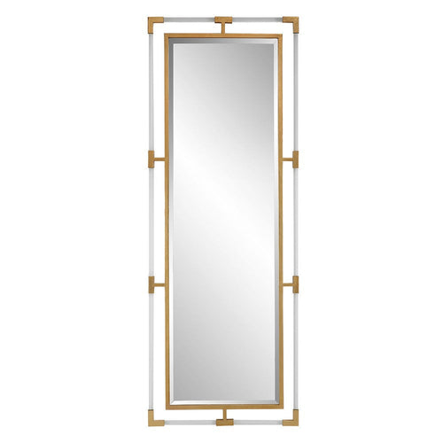 Uttermost 09926 Balkan - Tall Mirror-75 Inches Tall and 27.5 Inches Wide