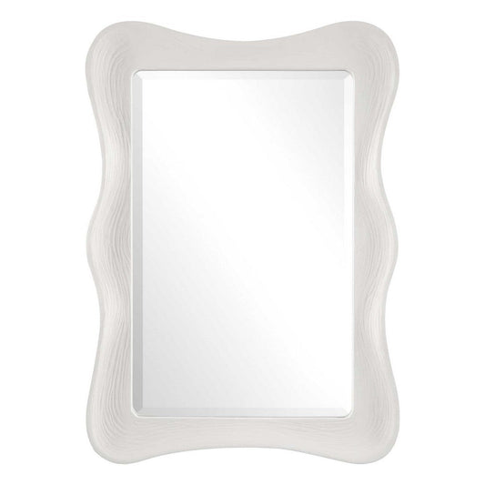 Uttermost Whitehaven Wavy Rectangle Mirror