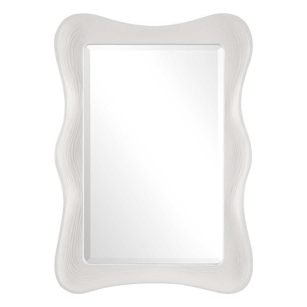 Uttermost Whitehaven Wavy Rectangle Mirror