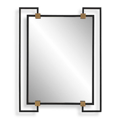 Uttermost Ivey Rectangle Industrial Mirror
