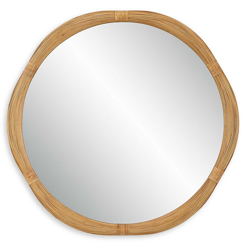 Uttermost Salina Round Bamboo Mirror