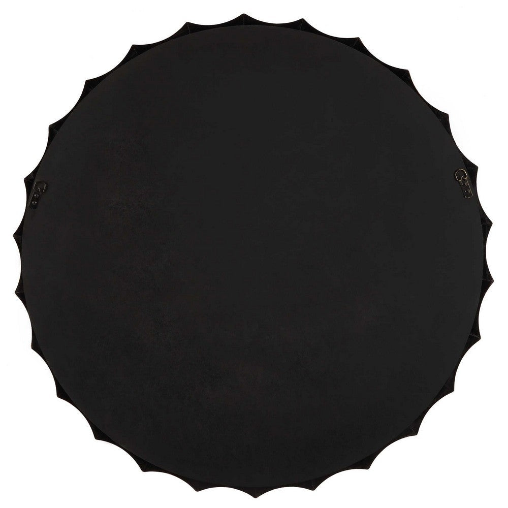 Uttermost Nacala Round Gold Mirror