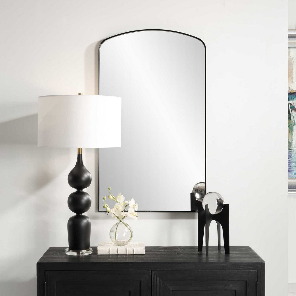 Uttermost Tordera Black Arch Mirror UT-09964