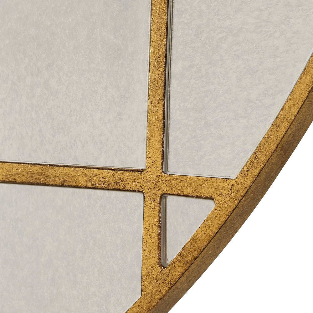 Uttermost Geometric Round Mirror UT-09969