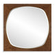 Uttermost Garonne Square Walnut Mirror UT-09973