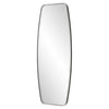 Uttermost Caspian Curved Black Dressing Mirror UT-09977