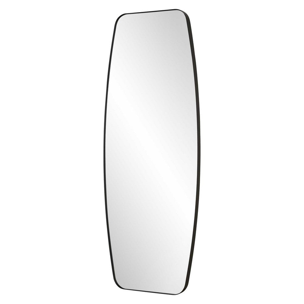 Uttermost Caspian Curved Black Dressing Mirror UT-09977