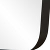 Uttermost Caspian Curved Black Dressing Mirror UT-09977