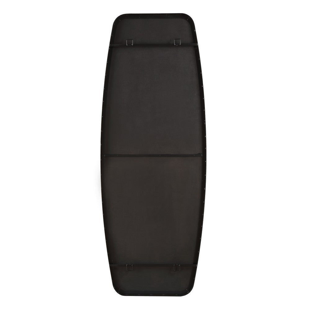 Uttermost Caspian Curved Black Dressing Mirror UT-09977