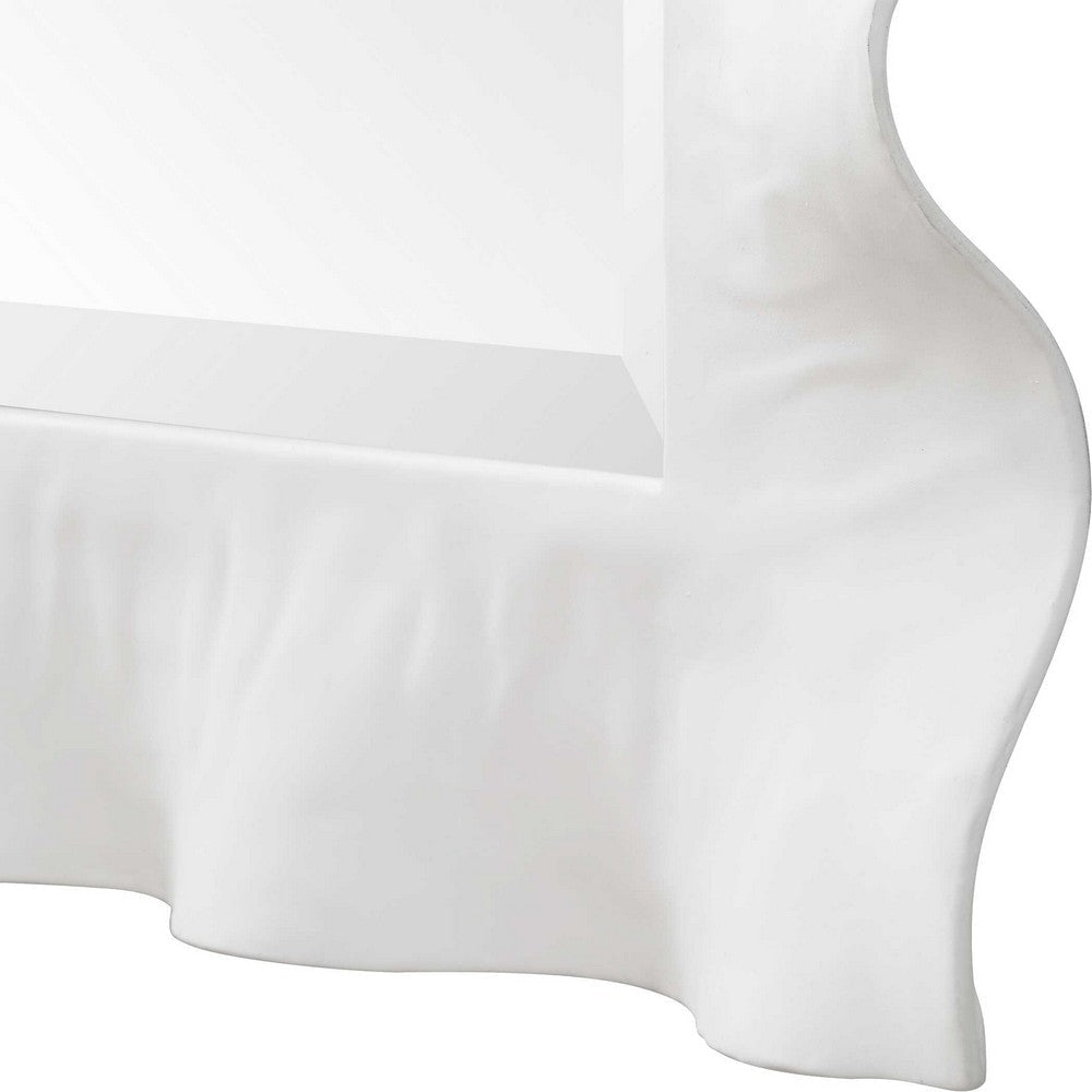 Uttermost Haya White Scalloped Mirror UT-09981