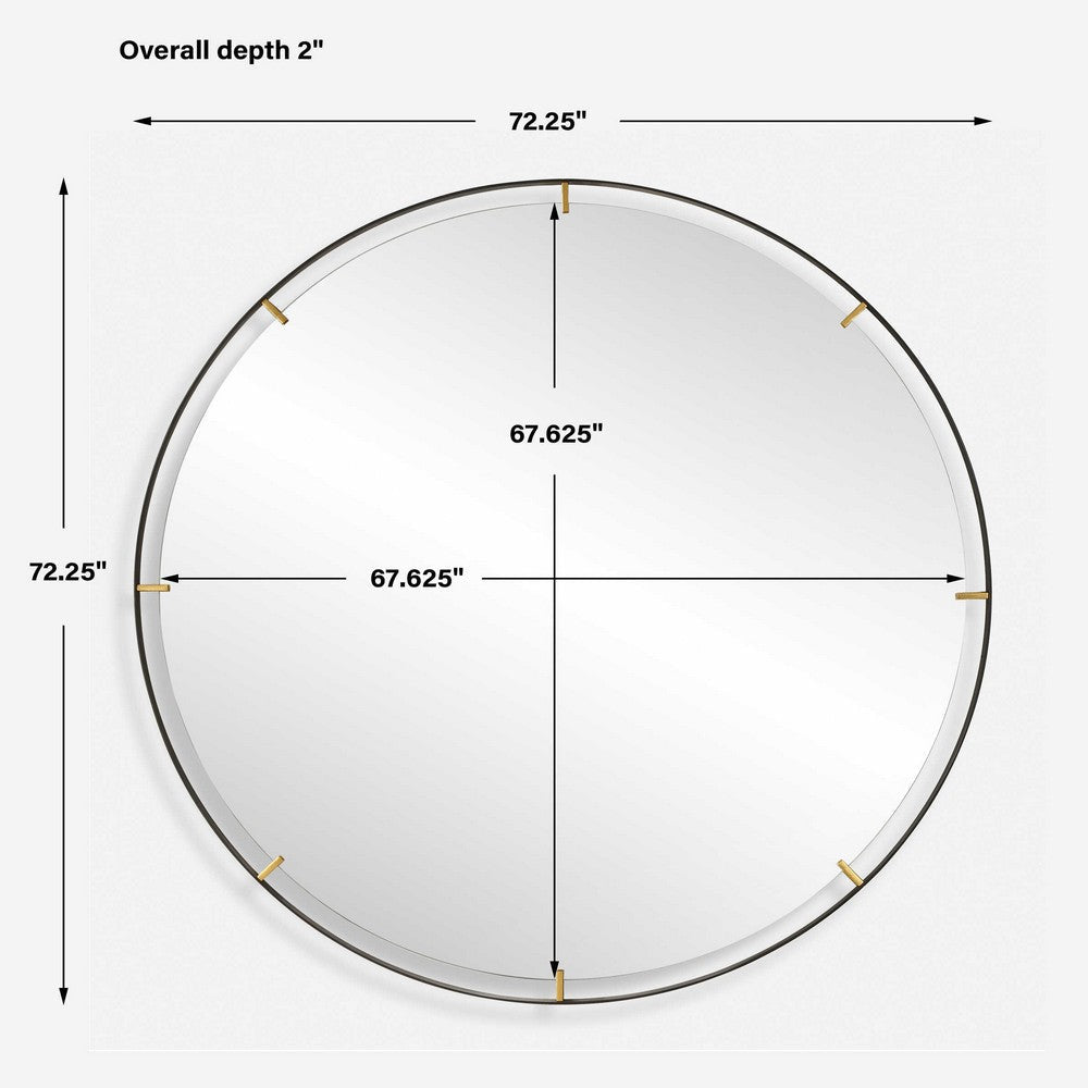 Uttermost Grand Pendulum Round Mirror UT-09982