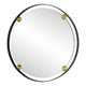 Uttermost Radius Round Bronze Iron Mirror UT-09983