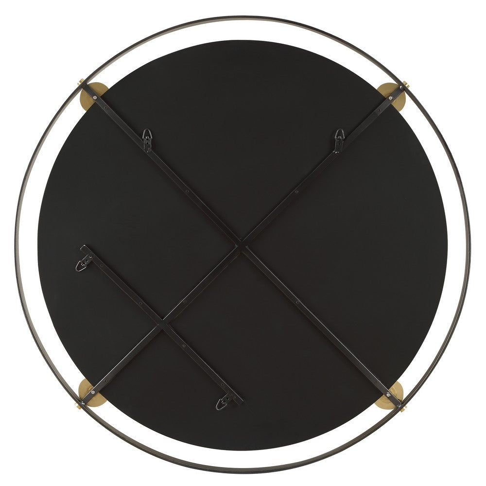 Uttermost Radius Round Bronze Iron Mirror UT-09983