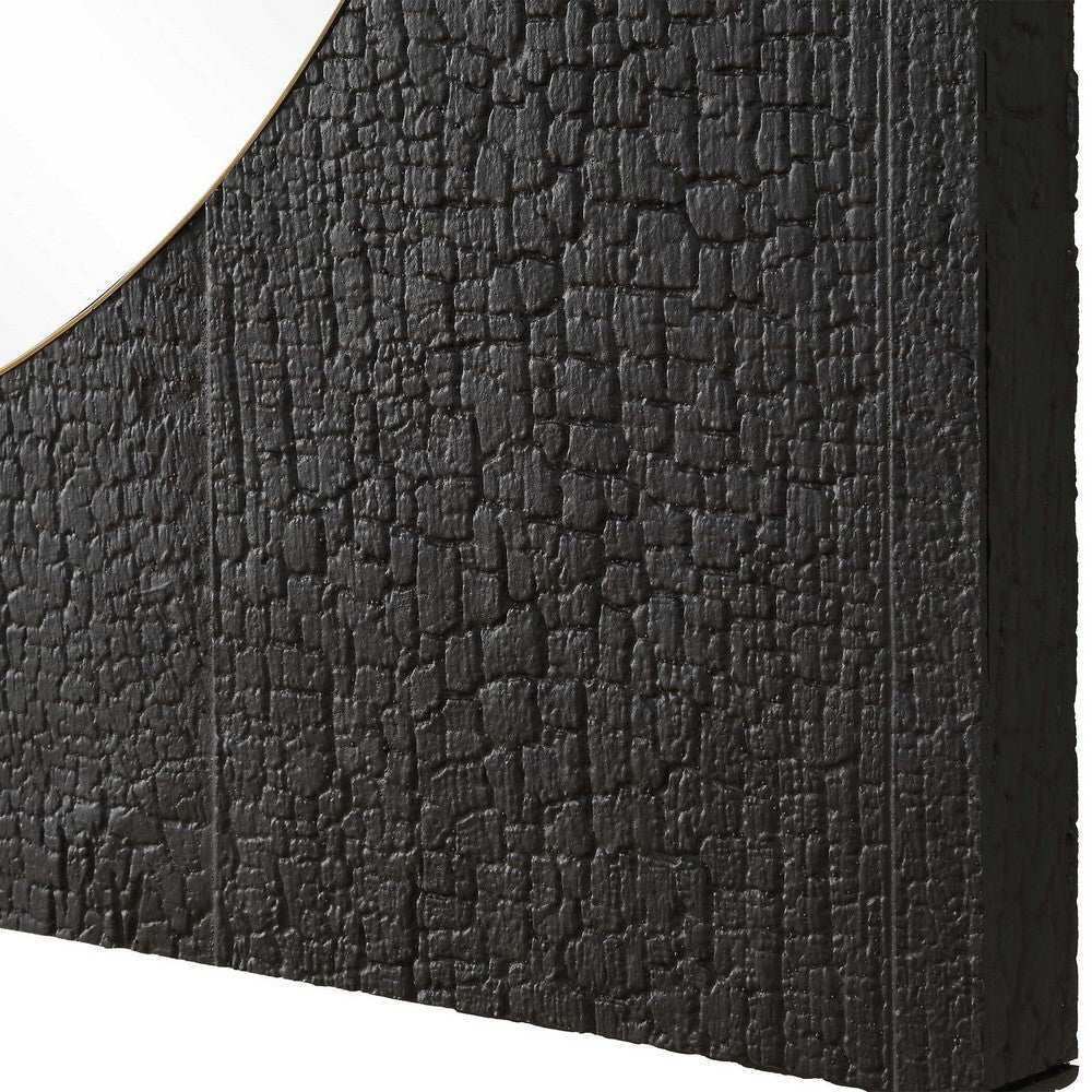 Uttermost Ember Black Square Mirror UT-09984