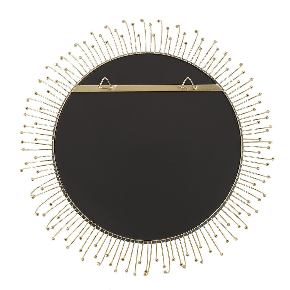 Uttermost Aga Round Gold Mirror UT-09985