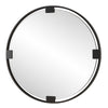 Uttermost Cornelia Black Round Mirror UT-09986
