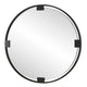 Uttermost Cornelia Black Round Mirror UT-09986