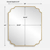 Uttermost Lennyn Gold Vanity Mirror