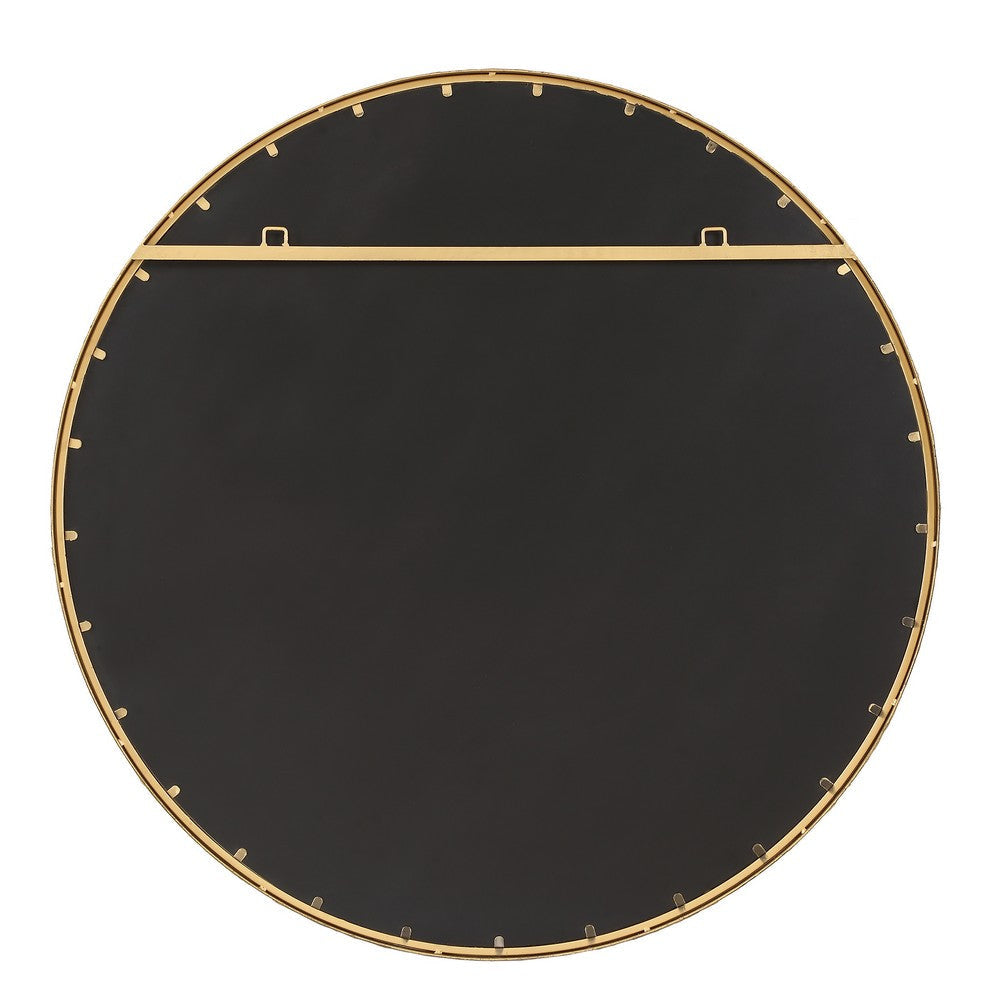Uttermost Sutton Aged Gold Round Mirror UT-09989