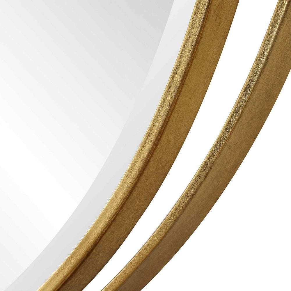 Uttermost Rhodes Gold Round Mirror UT-09991