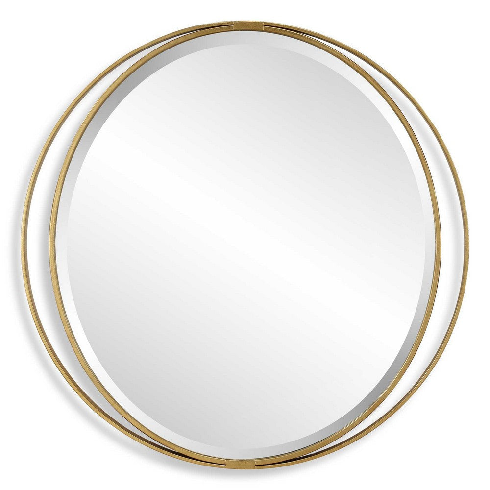 Uttermost Rhodes Gold Round Mirror UT-09991