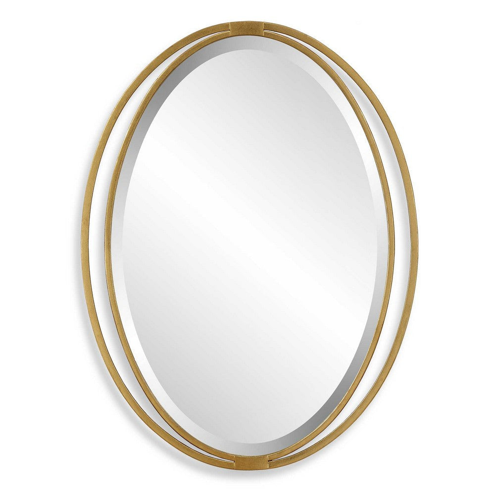 Uttermost Rhodes Gold Oval Mirror UT-09992