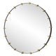 Uttermost Pali Industrial Round Mirror