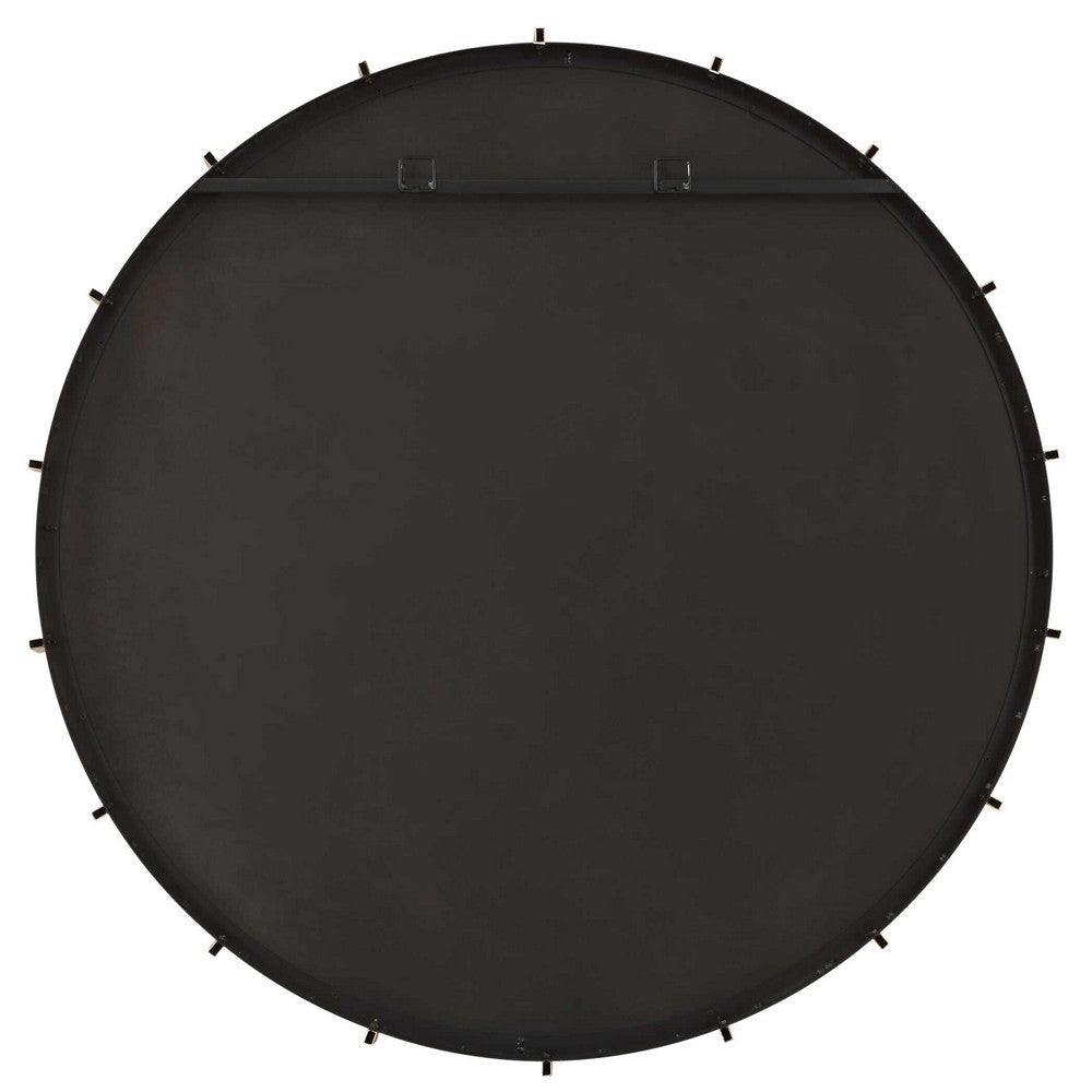 Uttermost Pali Industrial Round Mirror