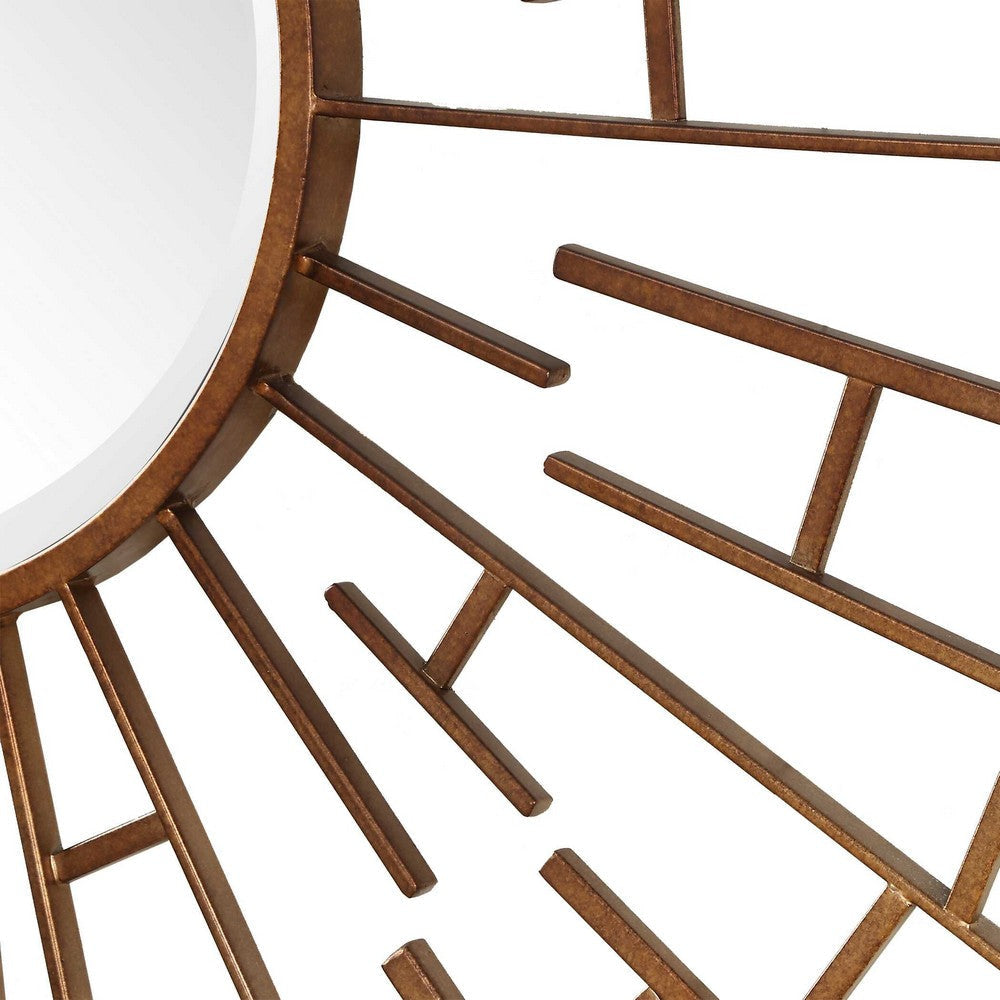 Uttermost Tangled Bronze Round Mirror UT-09995