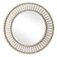 Uttermost Denali Textured Glass Round Mirror UT-09997