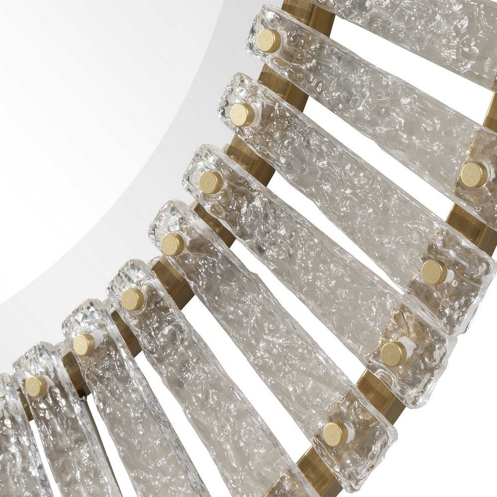 Uttermost Denali Textured Glass Round Mirror UT-09997