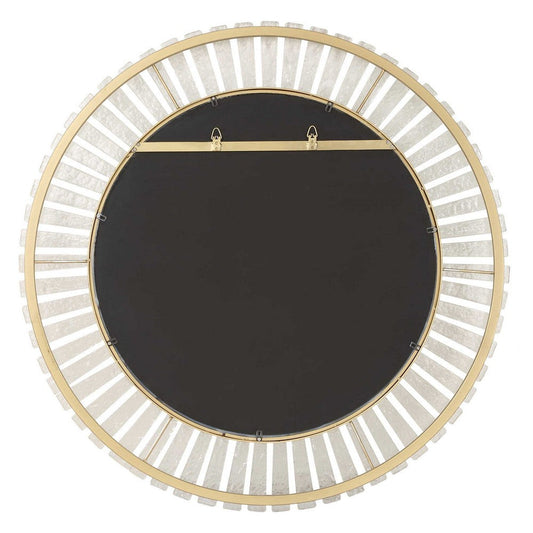 Uttermost Denali Textured Glass Round Mirror