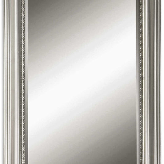 Stuart Square Mirror in Silver