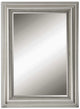 Stuart Square Mirror in Silver