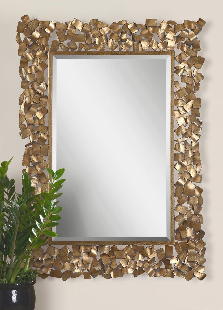 Uttermost Capulin Antique Gold Mirror By Casagear Home